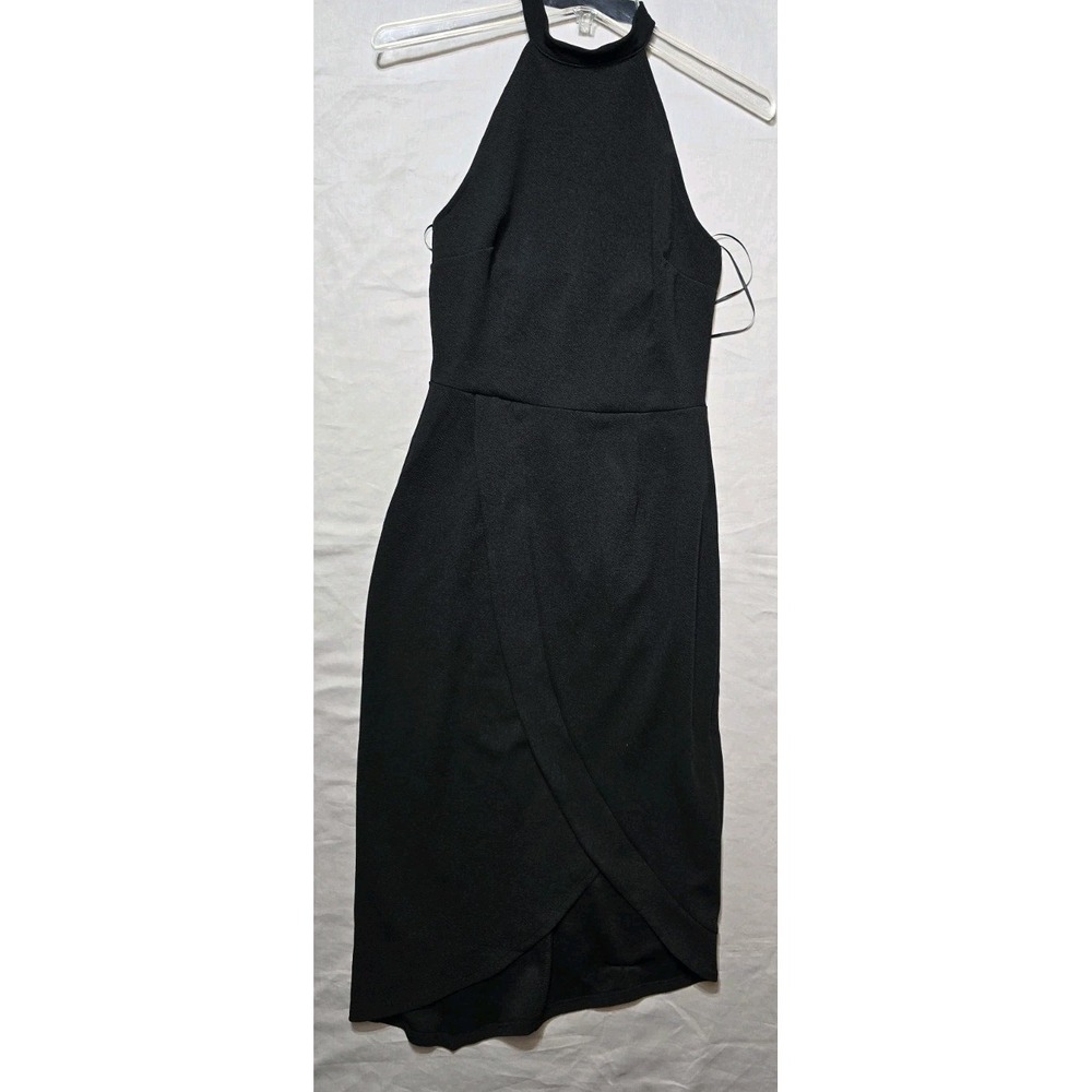 Modcloth Dress Black Small Open‎ Back Strapless